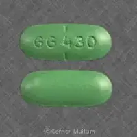 Cimetidine (Cimetidine [ sye-me-ti-deen ])-GG 430-800 mg-Green-Oval