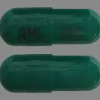 Cyclophosphamide (oral and injection) (Cyclophosphamide (oral/injection) [ sye-kloe-foss-fa-mide ])-AMG 308-50 mg-Green-Capsule-shape