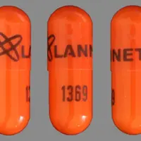 Danazol (Danazol [ dan-a-zol ])-Logo LANNETT 1369-200 mg-Orange-Capsule-shape