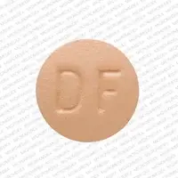 Darifenacin (Darifenacin [ dar-e-fen-a-sin ])-DF 15-15 mg-Orange-Round