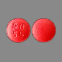 Demeclocycline (Demeclocycline [ dem-e-kloe-sye-kleen ])-AN 54-150 mg-Red-Round