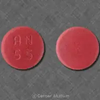 Demeclocycline (Demeclocycline [ dem-e-kloe-sye-kleen ])-AN 55-300 mg-Pink-Round