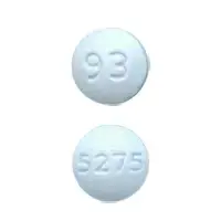 Dexmethylphenidate (Dexmethylphenidate [ dex-meth-il-fen-i-date ])-93 5275-2.5 mg-Blue-Round