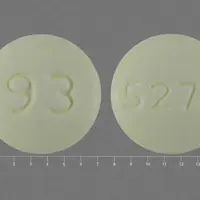 Dexmethylphenidate (Dexmethylphenidate [ dex-meth-il-fen-i-date ])-93 5276-5 mg-Yellow-Round