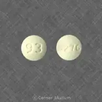 Dexmethylphenidate (Dexmethylphenidate [ dex-meth-il-fen-i-date ])-93 5276-5 mg-Yellow-Round