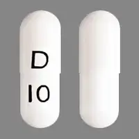 Didanosine (Didanosine [ dye-dan-oh-seen ])-D 10-250 mg-White-Capsule-shape