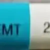Emtricitabine (Emtricitabine [ em-trye-sye-ta-been ])-EMT 200-200 mg-Blue & White-Capsule-shape