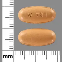 Entacapone (Entacapone [ en-tak-a-pone ])-W 781-200 mg-Orange-Oval