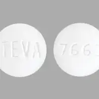 Erlotinib (Erlotinib)-TEVA 7663-100 mg-White-Round