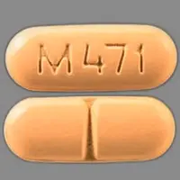 Fenoprofen (Fenoprofen [ fen-oh-proe-fen ])-M471-600 mg-Orange-Oval