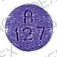 Fluoride (Fluoride [ flor-ide ])-A 127-0.5 mg-Purple-Round