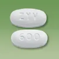 Linezolid (oral/injection) (Linezolid (oral/injection) [ lin-ez-oh-lid ])-ZYV 600-600 mg-White-Oval