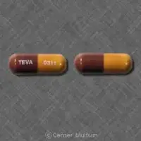 Loperamide (Loperamide [ loe-per-a-mide ])-TEVA 0311-2 mg-Brown-Capsule-shape