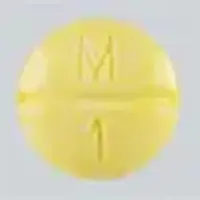 Methotrexate (Methotrexate (oral) [ meth-oh-trex-ate ])-M 1-2.5 mg-Yellow-Round