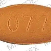 Multivitamins (Multivitamins [ mul-tee-vye-ta-mins ])-077-Orange-Oval