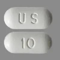 Oxandrolone (Oxandrolone [ ox-an-droe-lone ])-U S 10-10 mg-White-Oval