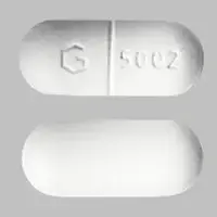 Oxaprozin (Oxaprozin [ ox-a-proe-zin ])-G 5002-600 mg-White-Oval