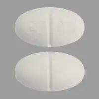 Penicillamine (Penicillamine [ pen-ih-sill-ah-meen ])-2000-250 mg-White-Oval