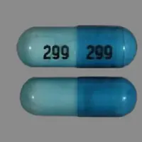 Phenytoin (Phenytoin (oral) [ fen-i-toyn ])-299 299-200 mg-Blue / Blue-Capsule-shape