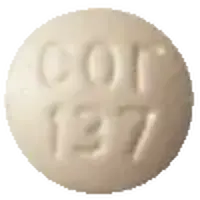 Pilocarpine hydrochloride (monograph) (Salagen)-cor 137-5 mg-White-Round