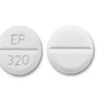 Pimozide (Pimozide [ pim-oh-zide ])-EP 320-1 mg-White-Round