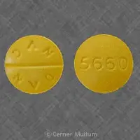 Sulindac (Sulindac [ sul-in-dak ])-DAN DAN 5660-200 mg-Yellow-Round