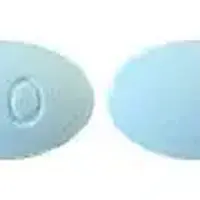 Vilazodone (Vilazodone [ vil-az-oh-done ])-40-40 mg-Blue-Oval