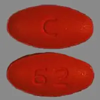 Cefpodoxime (Cefpodoxime [ sef-poe-dox-eem ])-C 62-200 mg-Red-Oval