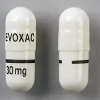 Cevimeline (Cevimeline [ se-vi-me-leen ])-EVOXAC 30 mg-30 mg-White-Capsule-shape