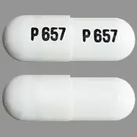 Cevimeline (Cevimeline [ se-vi-me-leen ])-P 657 P 657-30 mg-White-Capsule-shape