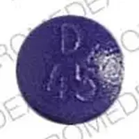 Dipyridamole (Dipyridamole (oral/injection) [ dye-pir-id-a-mole ])-LL D 45-50 mg-Purple-Round
