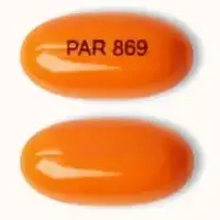 Dronabinol (Dronabinol [ droe-nah-bih-nol ])-par 869-10 mg-Orange-Capsule-shape