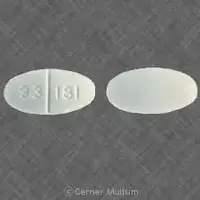 Hydrochlorothiazide and captopril (Hydrochlorothiazide and captopril [ hye-droe-klor-oh-thy-a-zide-and-kap-toe-pril ])-93 181-50 mg / 15 mg-White-Oval