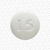 Hydrochlorothiazide and fosinopril (Hydrochlorothiazide and fosinopril [ hye-droe-klor-oh-thy-a-zide-and-foe-sin-oh-pril ])-I5-20 mg / 12.5 mg-White-Round