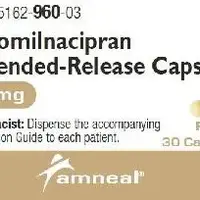 Levomilnacipran (Levomilnacipran [ lee-voe-mil-na-si-pran ])-AN 414-40 mg-Yellow-Capsule-shape