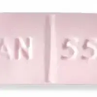 Metaxalone (Metaxalone [ me-tax-a-lone ])-AN 553-800 mg-Pink-Capsule-shape