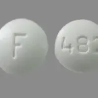 Methscopolamine (Methscopolamine [ meth-skoe-pol-a-meen ])-F 482-2.5 mg-White-Round