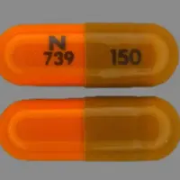 Mexiletine (Mexiletine [ mex-il-e-teen ])-N 739 150-150 mg-Tan / Orange-Capsule-shape