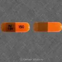 Mexiletine (Mexiletine [ mex-il-e-teen ])-N 739 150-150 mg-Tan / Orange-Capsule-shape