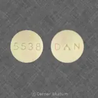 Quinidine (Quinidine (oral/injection) [ kwih-nih-deen ])-5538 DAN-324 mg-White-Round