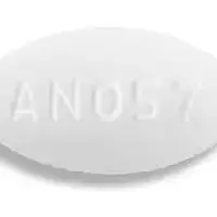 Raloxifene (Raloxifene [ ra-lox-i-feen ])-AN057-60 mg-White-Oval