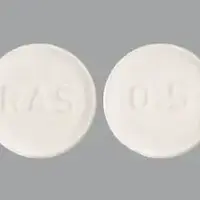 Rasagiline (Rasagiline [ ras-aj-il-een ])-RAS 0.5-0.5 mg-White-Round