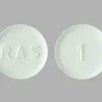 Rasagiline (Rasagiline [ ras-aj-il-een ])-RAS 1-1 mg-White-Round