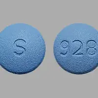 Risedronate (Risedronate [ ris-ed-roe-nate ])-S 928-150 mg-Blue-Round