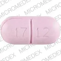 Sucralfate (Sucralfate (oral) [ soo-kral-fate ])-CARAFATE 17 12-1 gram-Pink-Capsule-shape