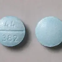 Chlorpheniramine and pseudoephedrine (Chlorpheniramine and pseudoephedrine [ klor-fen-eer-a-meen-and-soo-doe-e-fed-rin ])-44 382-Chlorpheniramine 4 mg / Pseudoephedrine 60 mg-Blue-Round