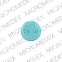 Trivora-28 (Ethinyl estradiol and levonorgestrel [ eth-in-ill-ess-tra-dye-ol-and-lee-vo-nor-jess-trel ])-WATSON 50/30-ethinyl estradiol 0.03 mg / levonorgestrel 0.05 mg-Blue-Round