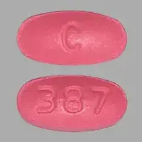 Ambrisentan (Ambrisentan [ am-bri-sen-tan ])-C 387-10 mg-Pink-Oval