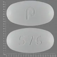 Amlodipine and valsartan (Amlodipine and valsartan [ am-loe-de-peen-val-sar-tan ])-p 576-5 mg / 320 mg-White-Oval