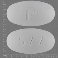 Amlodipine and valsartan (Amlodipine and valsartan [ am-loe-de-peen-val-sar-tan ])-p 577-10 mg / 320 mg-White-Oval